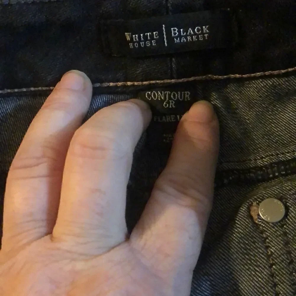 White House Black Market Flare Leg Jeans